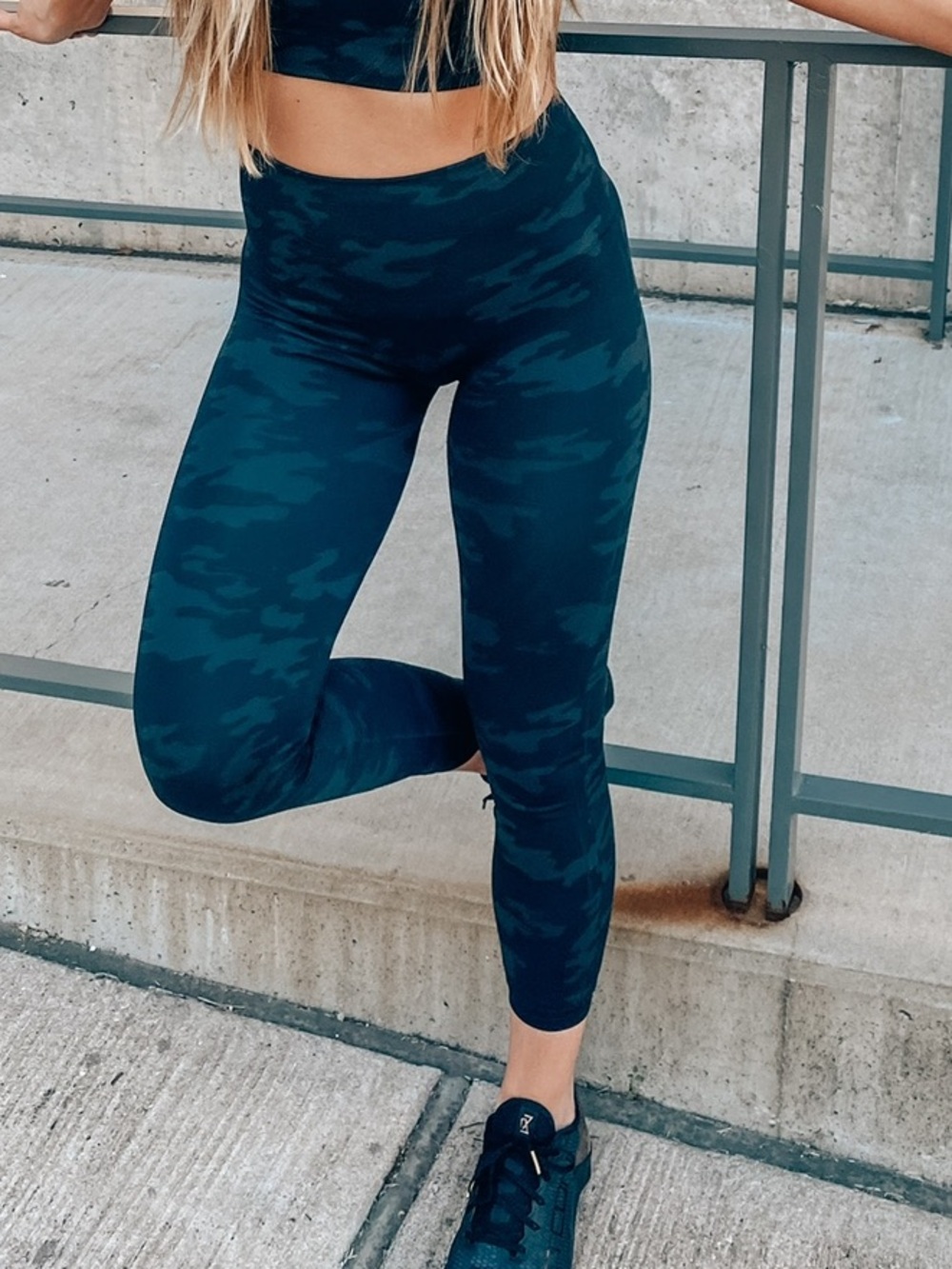 SPANX camo leggings